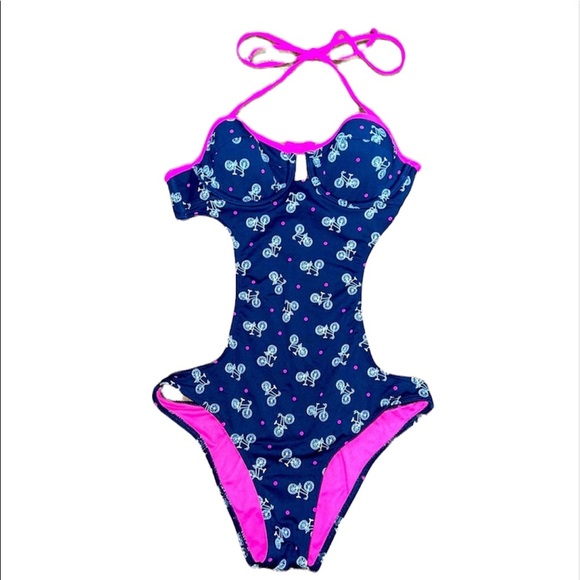 Abercrombie cutout one piece bathing suit - Picture 1 of 8